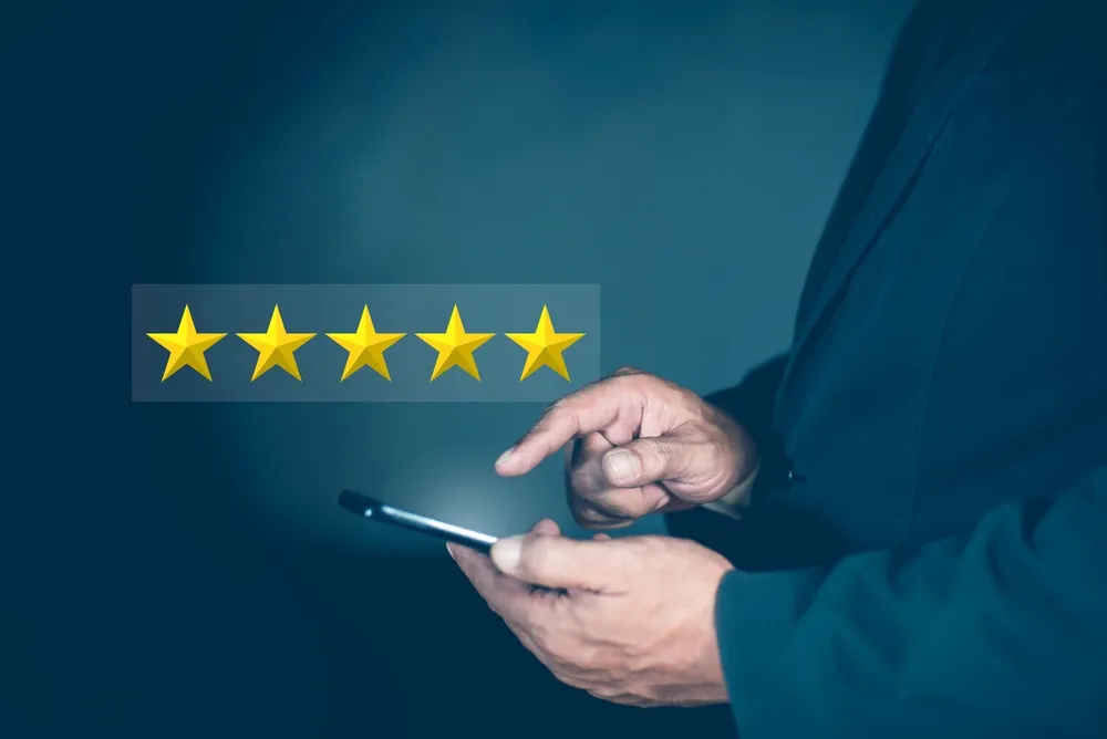 5 stars rating