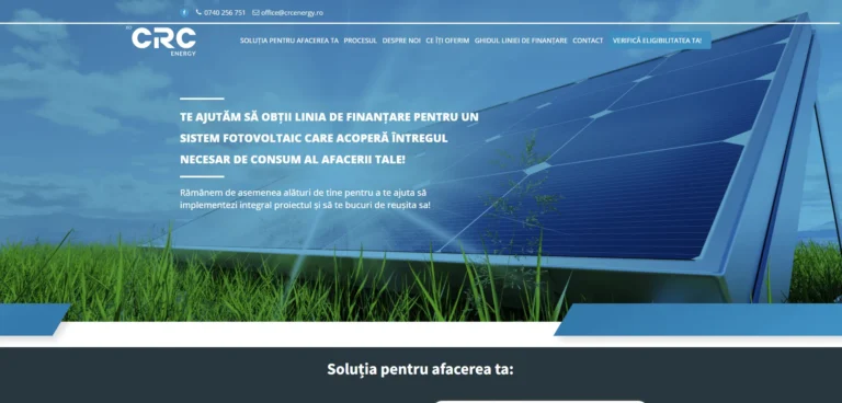 CRC Energy Finanțare