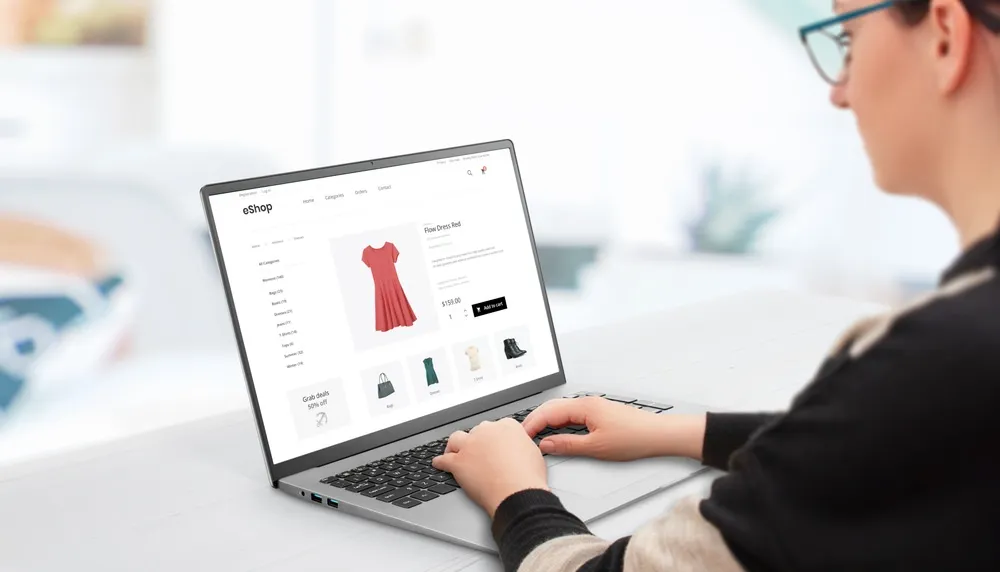 shop dress online